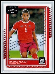 2025-26 Donruss Road to FIFA World Cup #176 Manuel Akanji Optic