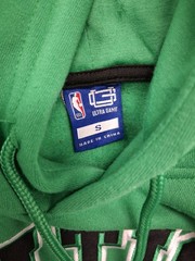 Unk NBA Boston Celtics Basketball Mens Small Green Hoodie Sweatshirt NEW