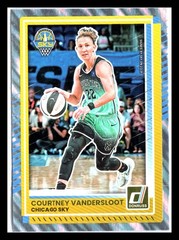 2025 Panini Donruss WNBA – Courtney Vandersloot #34 Silver Laser Holo