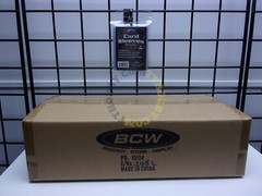 10000 Full Case BCW Standard Trading Sport Baseball Card Soft Penny Sleeves