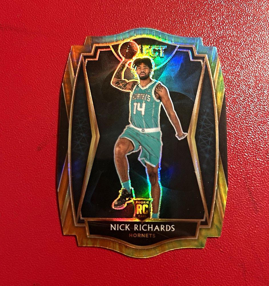 Panini Select 2020-21 Nick Richards Charlotte Hornets #167 RC Premier Level #/25