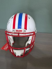 Earl Campbell Signed Full Size Authentic Houston Oilers Helmet Riddell Beckett