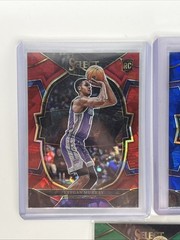 Keegan Murray Select #81 RC Parallel Lot – Blue Ice Red Ice Green White Purple