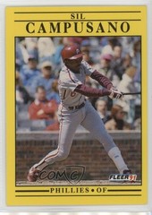 1991 Fleer Sil Campusano #389 1r6m