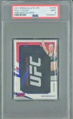 2021 Panini Immaculate UFC Holly Holm Jumbo Glove Patch 8/8 PSA 9 MINT