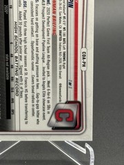 2020 Bowman Draft PETEY HALPIN 1st Chrome Auto CDA-PH – Guardians