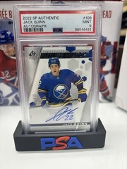 2022-23 SP Authentic – Autographed Future Watch #108 Jack Quinn /999 PSA 9