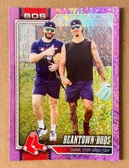 Jarren Duran Trevor Story PINK HOLO FOIL 2026 Topps Series 2 Red Sox #576