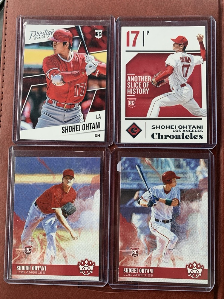 2018 SHOHEI OHTANI 10 ROOKIE CARDS LOT! ALL CARDS TRUE ROOKIES /SEE DESCRIPTION