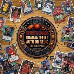 AUTO # OR RELIC IN EVERY PACK- 5 Cards PER PACK NFL MLB NBA Collector’s Pack