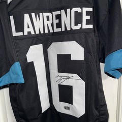 TREVOR LAWRENCE JACKSONVILLE JAGUARS #16 SIGNED AUTOGRAPHED XL JERSEY W/ COA