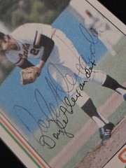 1982 Topps #364 Doyle Alexander signed Auto Autograph IP