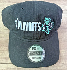 New York Liberty WNBA New Era 9TWENTY Adjustable Strapback Hat Cap Black Adult