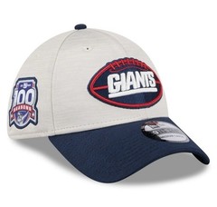 New Era New York Giants Sideline 100 Seasons Historic Stone/Navy 39THIRTY, M/L