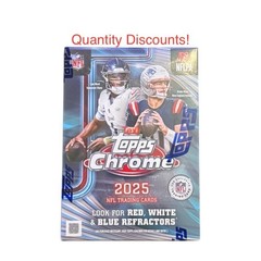 2025 Topps Chrome Football Base 151-300 Quantity Discounts!