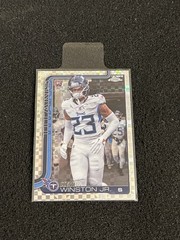 Kevin Winston Jr 2025 Topps Chrome X-Fractor Refractor Rookie #375 Titans