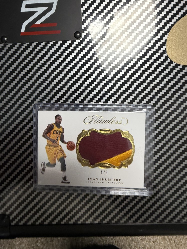 2016-17 Panini Flawless – Patches Gold Iman Shumpert #P-IMS /8 Game Used