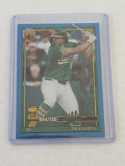 2026 Topps Series 2 Nick Kurtz 1991 Chrome Blue Mojo Refractor #91C2-50 044/150
