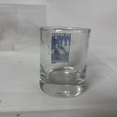 Lot Of 13 Kentucky Derby Clear ceramic shot glass lot 90s Y2K Belmont Preakness