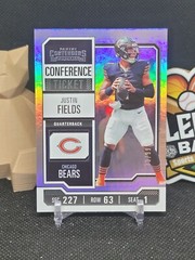 Justin Fields 2023 contenders /99 Chicago Bears (CBR)