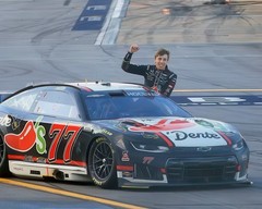 Carson Hocevar #77 2026 NASCAR Talladega First Win 8″x10″ Glossy Photo Print 8