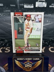 2026 Topps Series 2 JJ Wetherholt Rookie Short Print #698 St. Louis Cardinals RC