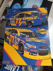 Lot Of 2 Lanie Buice 8.5×11 Glossy Photos 2026 Nascar Arca Menards Series