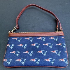 New England Patriots Purse Womens One Size Blue NFL Football Dooney & Bourke