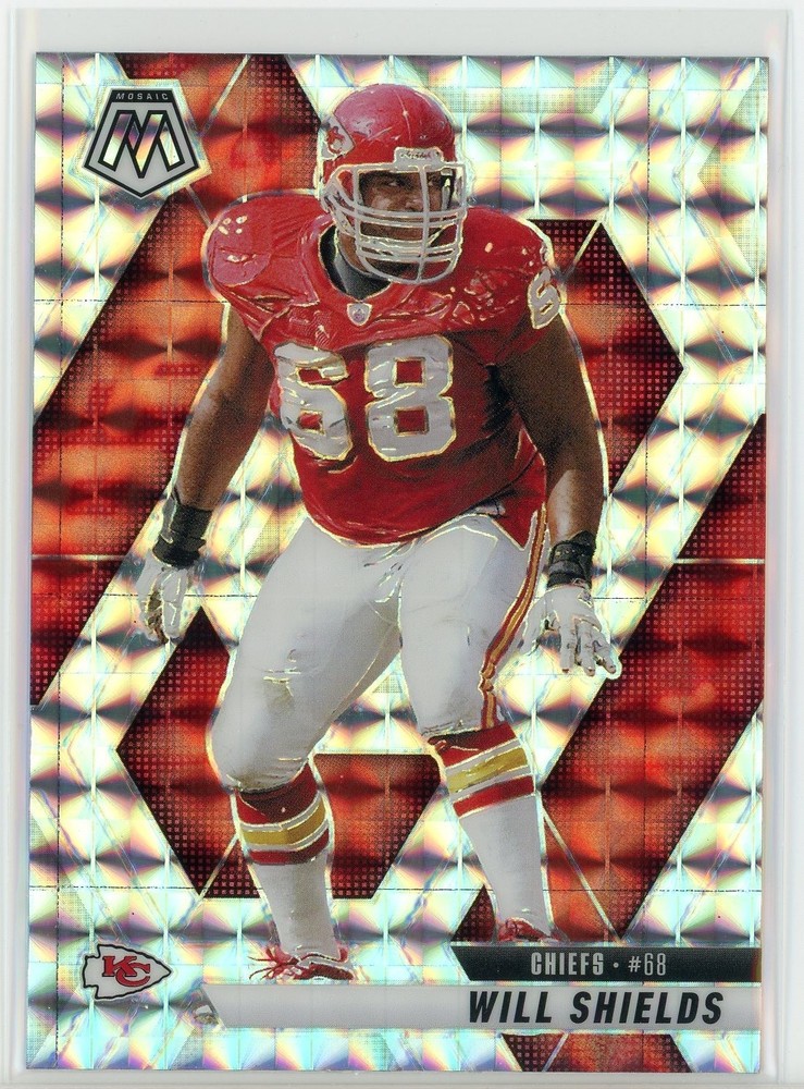 2025 Panini Mosaic 237 Will Shields Silver Mosaic