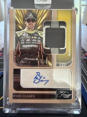 2025 Panini Turn Four NASCAR Ryan Blaney Memorabilia Auto Firesuit #/99
