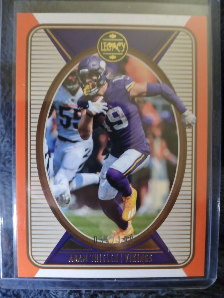 2022 Panini Legacy – Adam Thielen #65 Orange /199