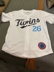Minnesota Twins Native American Heritage Night Jersey SGA 1/5000. Size Medium