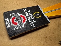 3D Printed College Football Playoff National Championship Trophy Flats OSU
