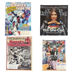 Sports Illustrated Lot of 21 Various Vintage Mags: See description for details