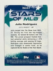 2026 Topps Series One Julio Rodríguez SMLB-4 Stars Of MLB Seattle Mariners
