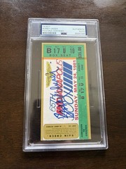 PSA Authentic Signed Bobby Unser 1981 Indy 500 Ticket