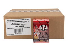 2025 PANINI AUTHENTICALLY MAHOMES ICON COLLECTION FOOTBALL 6-PACK BLASTER 20-BOX