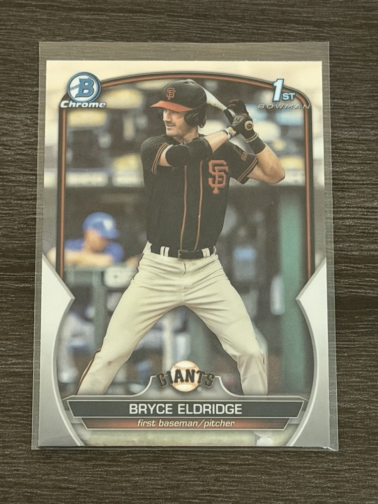 2023 Bowman Draft 1st Chrome Bryce Eldridge BDC-107 San Francisco Giants
