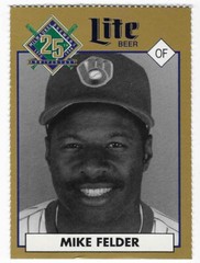 MIKE FELDER 1994 MILWAUKEE BREWERS MILLER BREWING **FREE SHIPPING**