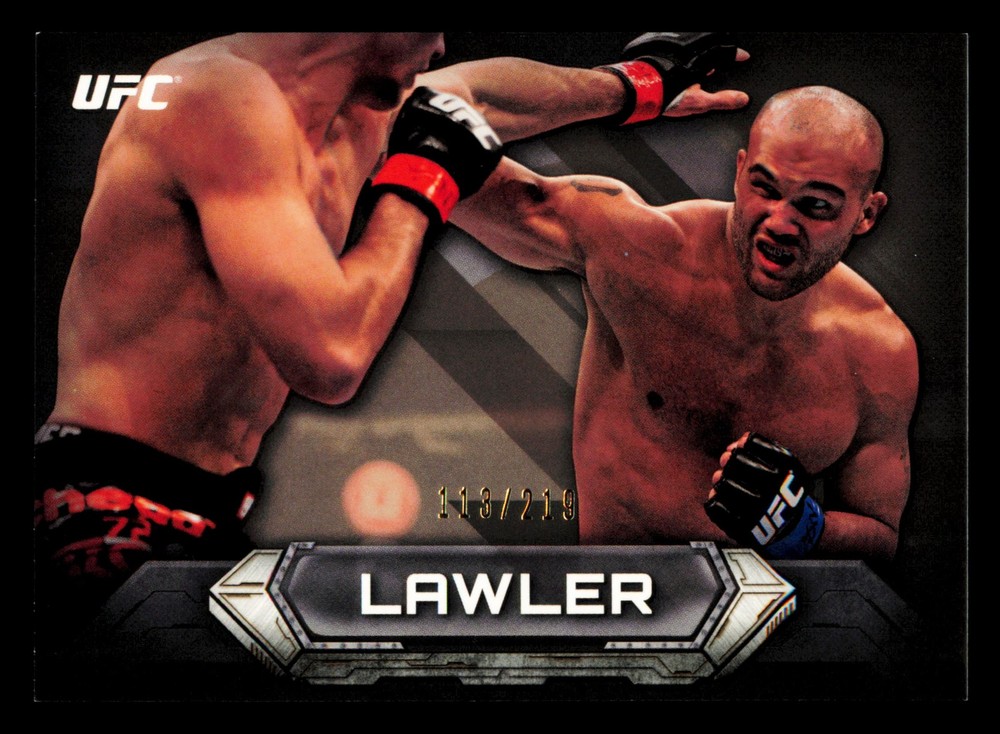 Robbie Lawler 2014 Topps UFC Knockout Gold /219 #78 FREE SHIPPING