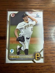 Hunter Barco 2022 1st Bowman Draft #BD-103 Pittsburgh Pirates
