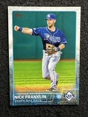 NICK FRANKLIN #446 2015 Topps Baseball QTY Tampa Bay Rays