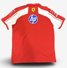 PUMA Scuderia Ferrari F1 Team Polo Shirt 2025 Red-Size Large