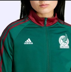 ADIDAS MEXICO DNA WOMEN’S TRACK TOP JACKET GREEN COLOR IU2167 2XS