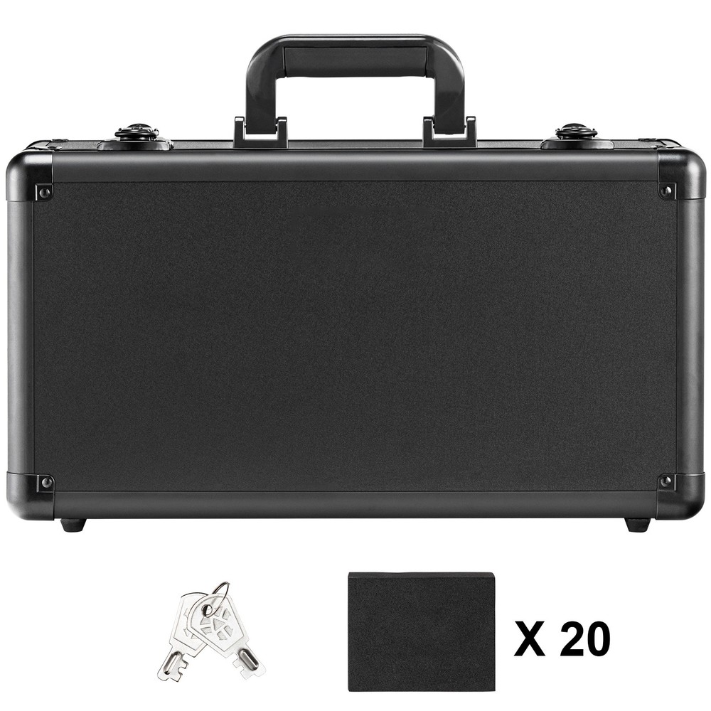 108 PSA Graded Card Storage Box 4 Slots Sports Card Holder Case Key Lock