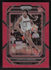 2023 Panini Prizm WNBA #140 Laeticia Amihere Ruby Wave RC
