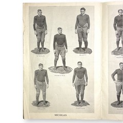 1923 University Of Michigan Wolverines Vs Quantico Marines Ann Arbor First Visit