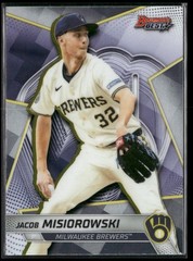 2025 Bowman’s Best Jacob Misiorowski Top Prospect Base – Brewers #TP-12