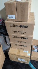 Ultra Pro PREMIUM Soft Card Penny Sleeves MASTER CASE (10,000) Sleeves 100 Packs