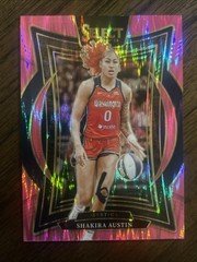 Shakira Austin 2025 Select WNBA #5 Pink Flash Prizm Mystics – Free Shipping